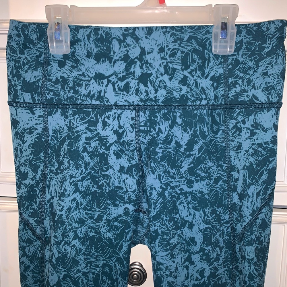 UA Green Patterned Leggings